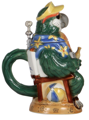 Character stein, 1.0L, porcelain, marked TRADEX, Limited Edition, Corona, McCaw, mint. - 3