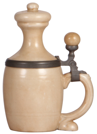 Character stein, .3L, porcelain, marked Musterschutz, by Schierholz, Bowling Pin, mint.