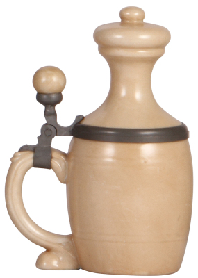 Character stein, .3L, porcelain, marked Musterschutz, by Schierholz, Bowling Pin, mint. - 2