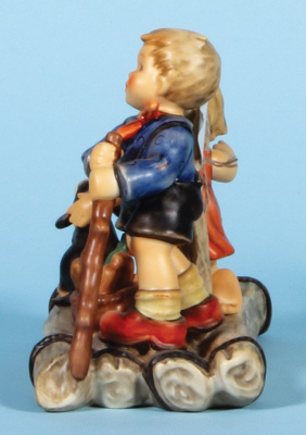 Hummel figurine, 5.8" ht., 2124, TMK 8, Summer Adventure, no box, mint. - 2