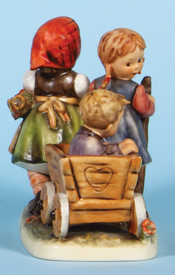 Hummel figurine, 6.6" ht., 406, TMK 6, Pleasant Journey, no box, mint. - 4