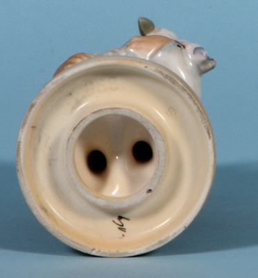 Hummel figurine, 5.4" ht., 968, TMK 1 Era, Serbian International, excellent repair of flake on lamb's ear. - 4