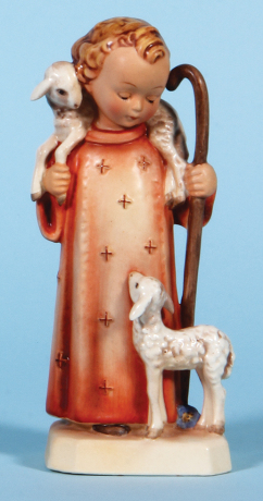 Hummel figurine, 7.8" ht., 42/1, TMK 1, Good Shepherd, mint.