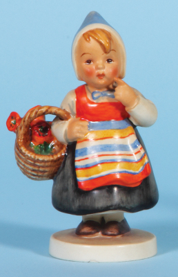 Hummel figurine, 5.4" ht., 825 [A], TMK 1 & 2, Swedish International, short hairline on base edge.