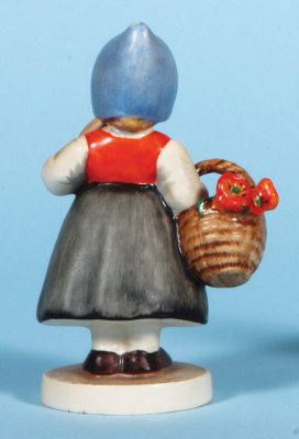 Hummel figurine, 5.4" ht., 825 [A], TMK 1 & 2, Swedish International, short hairline on base edge. - 3