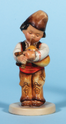 Hummel figurine, 5.2" ht., 808, TMK 1 & 1, Bulgarian International, excellent base & neck repair.
