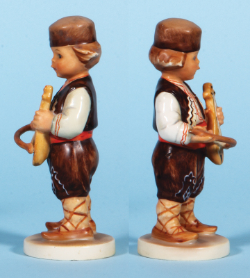 Hummel figurine, 5.8" ht., 813, TMK 1 & 1, Serbian International, excellent neck & base repair. - 2