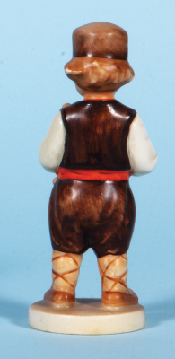 Hummel figurine, 5.8" ht., 813, TMK 1 & 1, Serbian International, excellent neck & base repair. - 3