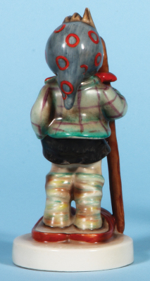 Hummel figurine, 5.7" ht., 16, TMK 1 & 1, Little Hiker, color & design change, mint. - 2