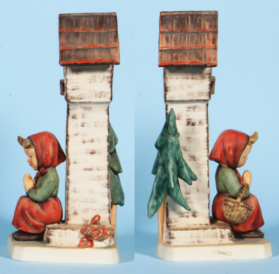 Hummel figurine, 13.1" ht., 84/V, TMK 6, Worship, mint. - 2
