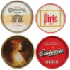 Twenty-two beer trays, 11.0" to 13.0" d., Genesee Premium Beer Quality,&nbsp;Blatz, Milwaukee&rsquo;s Finest Beer,&nbsp;Pabst Blue Ribbon,&nbsp;Old Stock Ale Porter,&nbsp;Pale Export type Olympia Beer,&nbsp;Light Lager&nbsp;Piels Beer,&nbsp;Christian Feigenspan Brewing Co., Newark, N.J,&nbsp;Schoenho - 3