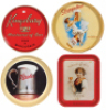 Twenty-four beer trays, 10.0" d. to 13.0" x 17.7", Prior Lager, Heileman&rsquo;s Old Style, Pure Genuine, Piel&rsquo;s Light, Braumeister, Milwaukee&rsquo;s Choicest Beer, Schmidt, Miller High Life The Champagne of Bottle Beer, Meister Brau, Inc. Chicago &ndash; Toledo, Washingt - 6