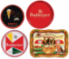 Twelve beer trays, 18.8&rdquo; x 13.5&rdquo; to 11.3&rdquo; d., Anheuser-Busch Inc., Brewers of Budweiser, Anheuser-Busch, St. Louis, MO., To make the Budweiser Test, Budweiser, King of Beer, Anheuser-Busch, St. Louis, MO., Budweiser Beer, Preferred, Busch Bavarian Beer, B - 4