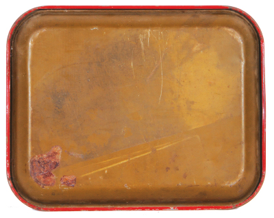 Anheuser-Busch advertising tray, 13.3" x 10.5", Bevo, The Beverage, The All-Year-Round Soft Drink, marked: Copyrighted, Anheuser-Busch, scratches & wear.Ê - 2