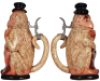 Character stein, .5L, pottery, marked 1261, Monkey, by Reinhold Hanke, mint. - 2