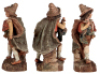 Terra cotta figurine, 14.2'' ht., marked B.U., 638, Young Man with Rooster, very detailed, normal wear.&Ecirc; &Ecirc; &Ecirc; - 2