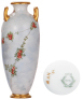 Porcelain vase, 11.5'' ht., hand-painted, marked: O. & E. G., Royal Austria, artist initials M. A. H. 1901, beautiful woman with flowers, excellent condition.&nbsp; &nbsp;300-600 - 2