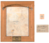K.P.M. porcelain plaque, 9.0'' x 12.0'', with frame 13.4'' x 16.2'', hand-painted, marked K.P.M. with scepter, late 1800s, Die drei Parzen, nach Thumann, porcelain excellent condition, frame has minor scratches.&nbsp; - 2