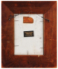Porcelain plaque, 5.1" x 7.2", with frame 9.7" x 11.0", hand-painted, marked Germany, paper labels on rear, artist signed Wagner, the frame has edge chips, porcelain mint. - 2